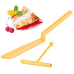 Mentele blynų omletui su smeigtuku