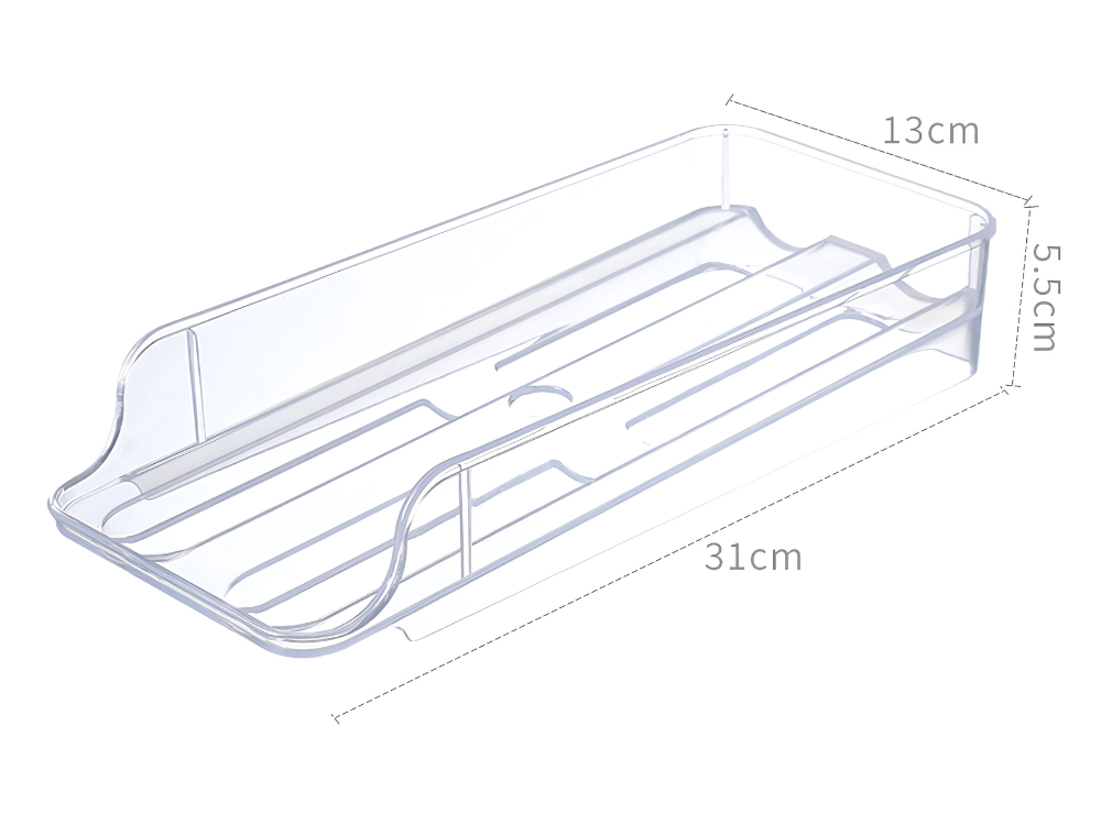 Kiaušinių dėžutė šaldytuvui, skirta 14 vnt. Kiaušinių, universali