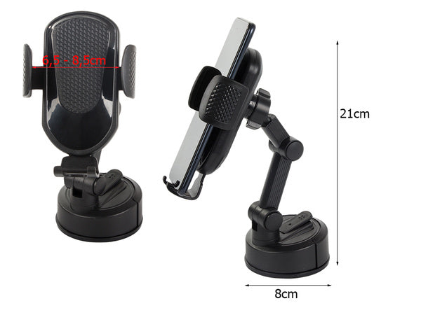 Automobilio laikiklis telefonui priekinis stiklas kabina gravitacinė jėga automobiliui