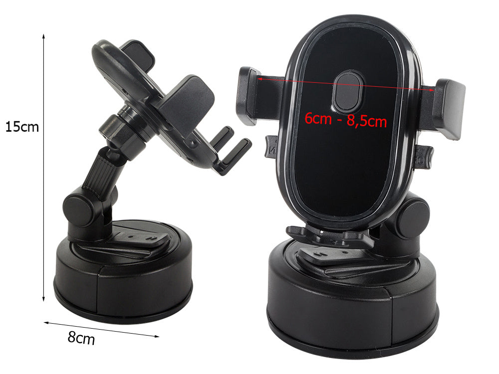 Automobilio telefono laikiklis priekiniam stiklui priekinis prietaisų skydelis automobilio kabinos laikiklis stiprus