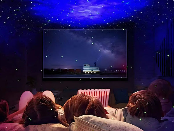 Projektorius meška naktinė šviesa led lazerinis projektorius universalus nuotolinio valdymo pultas