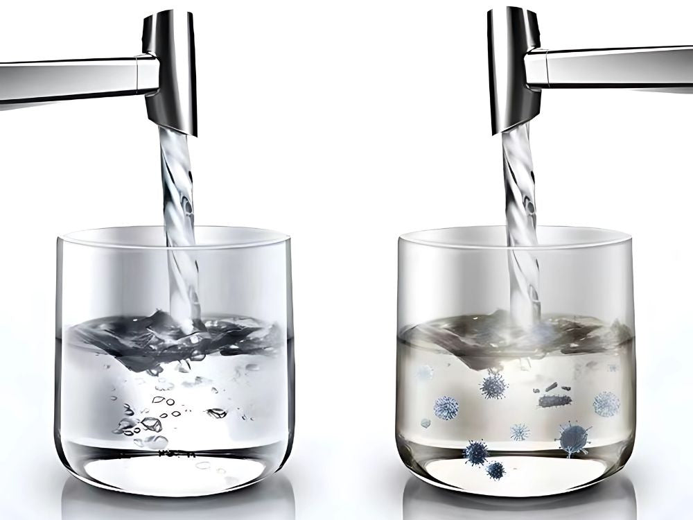 Vandens šildytuvo jonizuojančio filtro kasetė grynam vandeniui