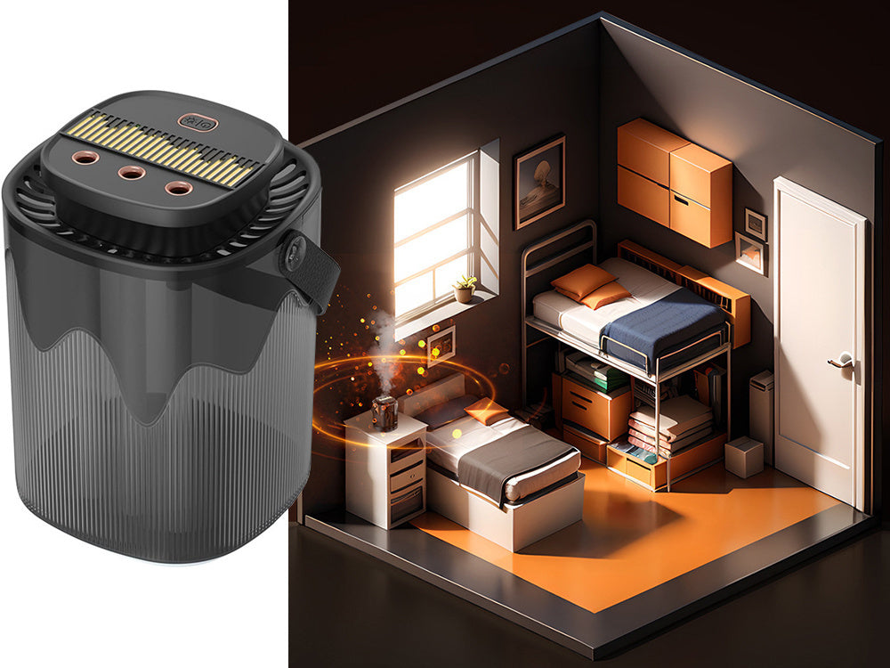 Oro drėkintuvas aromato difuzorius aromaterapija rgb apšvietimas usb