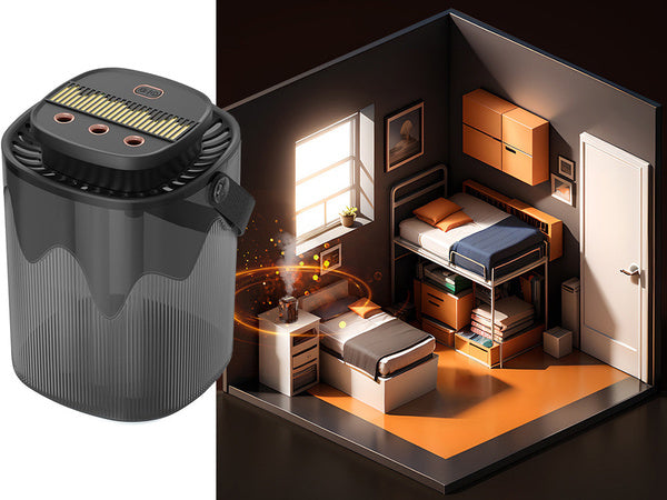 Oro drėkintuvas aromato difuzorius aromaterapija rgb apšvietimas usb