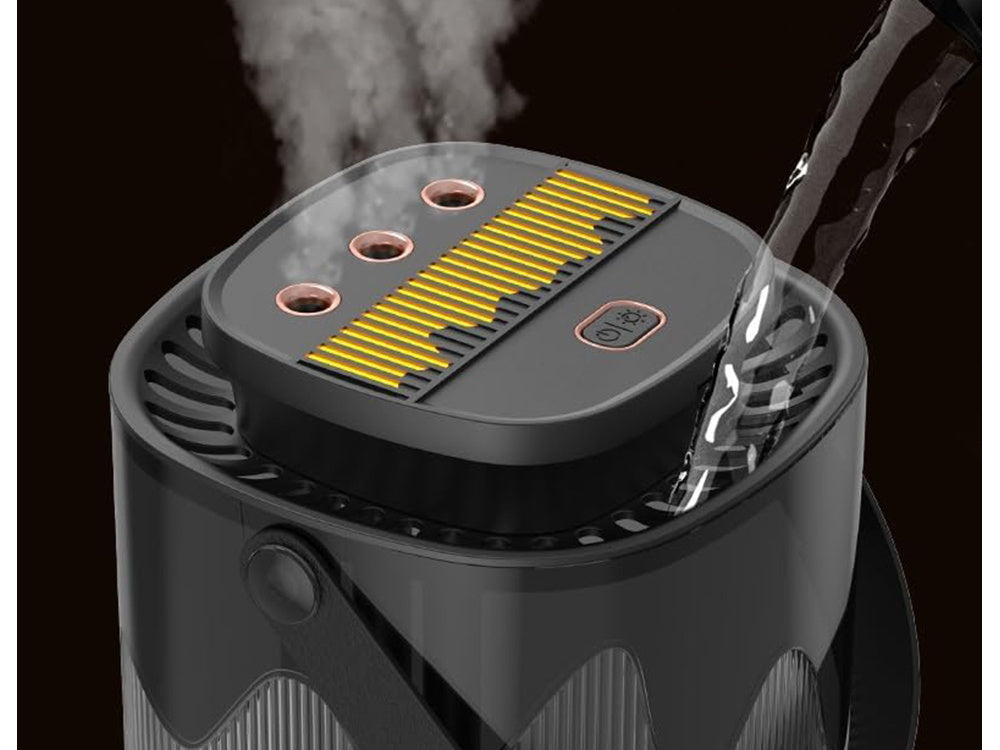 Oro drėkintuvas aromato difuzorius aromaterapija rgb apšvietimas usb