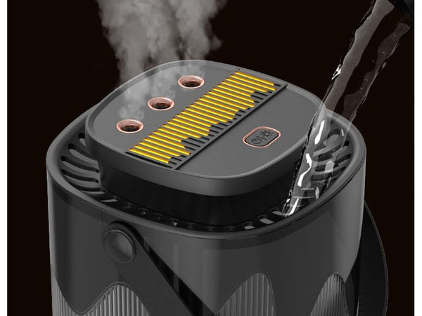 Oro drėkintuvas aromato difuzorius aromaterapija rgb apšvietimas usb