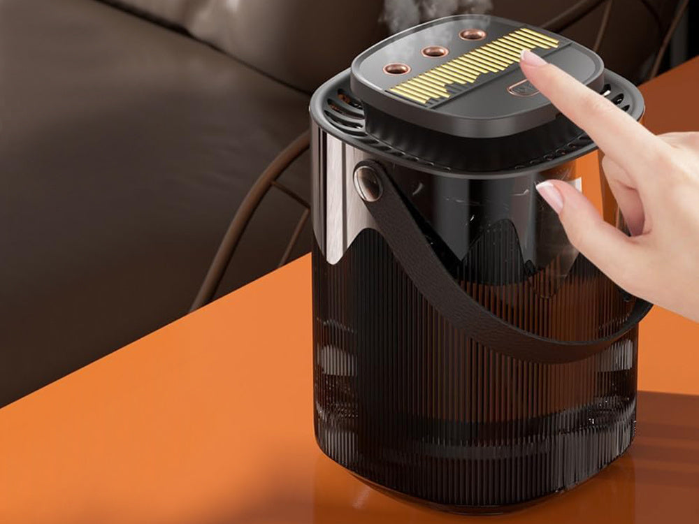 Oro drėkintuvas aromato difuzorius aromaterapija rgb apšvietimas usb