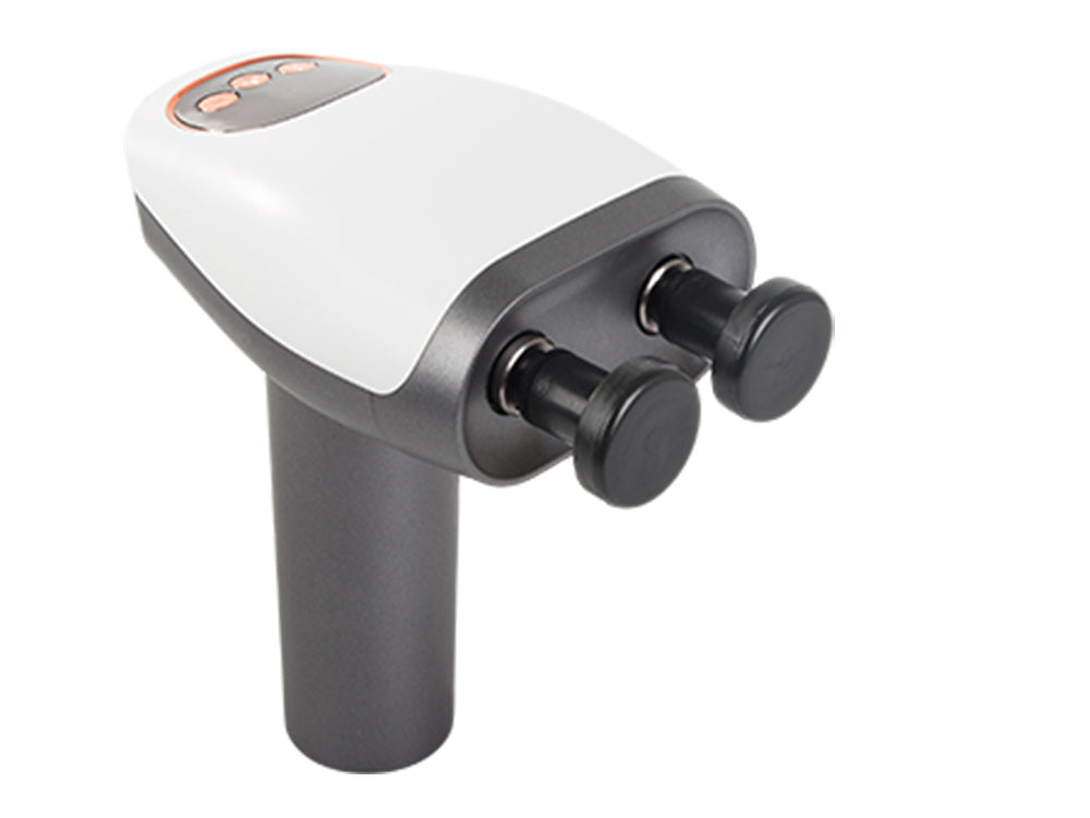 Lcd belaidis masažo pistoletas galingas 8 antgalių rinkinys nugarai