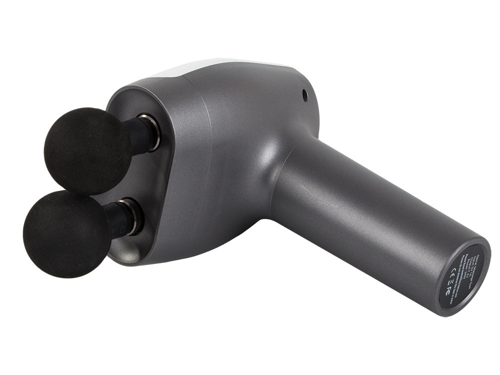 Lcd belaidis masažo pistoletas galingas 8 antgalių rinkinys nugarai