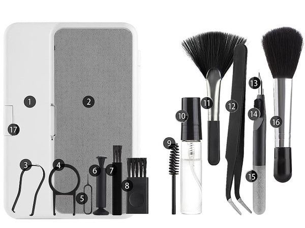 Headphone cleaner kit 17in1 accessories