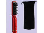 Plaukų tiesinimo šepetys 2in1 elektrinis belaidis