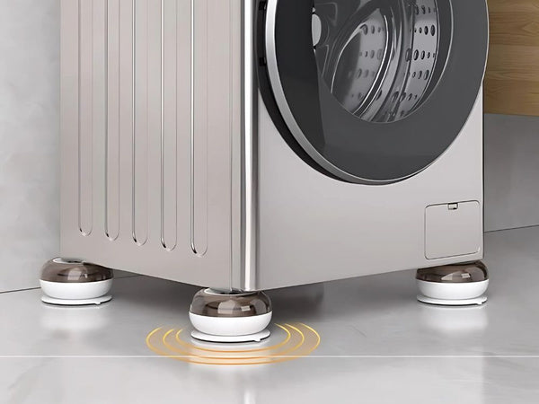 Antivibracinės pagalvėlės skalbimo mašinai, baldams ir indaplovėms 4 vnt.