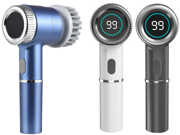 Akumuliatorinis elektrinis rotacinis šepetys virtuvės valymui 5in1