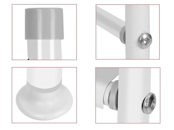 Nuolatinė lentyna virš skalbimo mašinos skalbinių stovas vonios kambario spintelė 3 lentynos