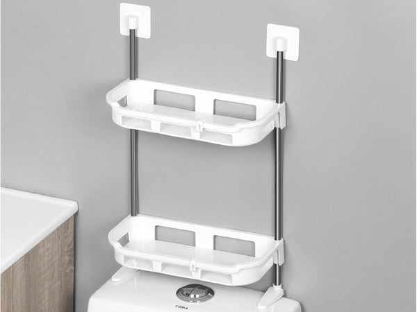 Vonios kambario lentyna virš klozeto sėdynės laisvai stovintis wc 2 lentynos lentyna tualetas