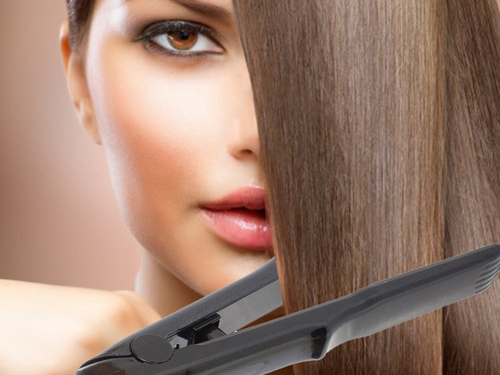 Plaukų tiesintuvas temperatūros kontrolės keramikos rinkinys 60w 5 režimai, Juoda, Szín, Fekete