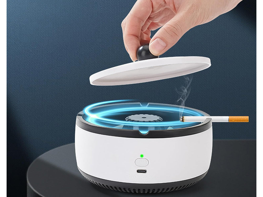 Pažangus automobilio peleninės savaime užgęstantis bekvapis valiklis, Baltas, Szín, Fehér