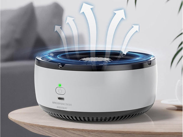 Pažangus automobilio peleninės savaime užgęstantis bekvapis valiklis, Pilka, Szín, Szürke