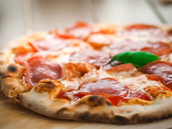 Elektrinė picų kepimo krosnelė 1000 w su nepridegančia danga, greitai kepanti