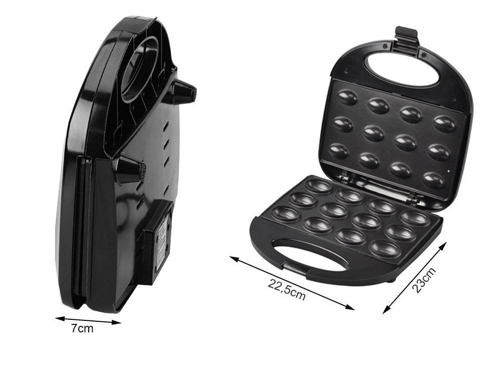 Skrudintuvo riešutų skrudintuvas su nelimpančia danga 12 vnt. 750w