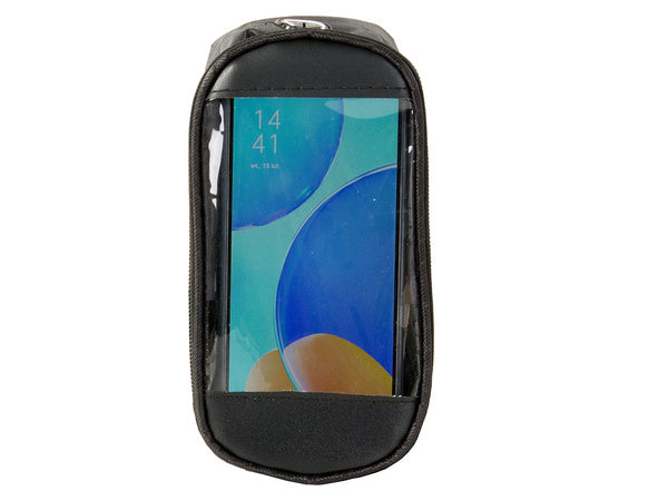 Vandeniui atsparus dviračių krepšys pannier telefono laikiklis dėklas dėklas, Juoda ir raudona, Szín, Fekete és piros