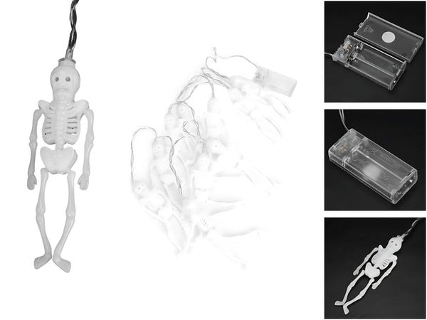 Led halloween girl range 2m 10 pakabinamų stiklų