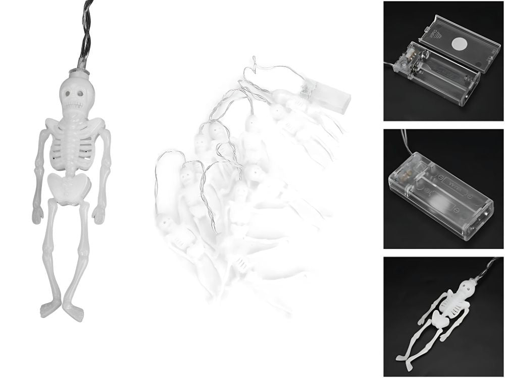 Led halloween girl range 2m 10 pakabinamų stiklų