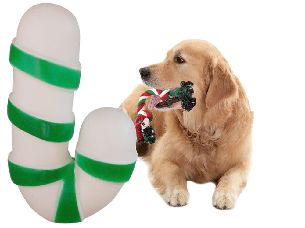 Šunų žaislų rinkinys šuo kramtyti vilkikas 3 vnt mišinys žaislas atostogų dovana