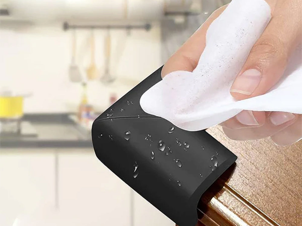 Burnitūros korpuso paviršis burnitūros kanalams juodi lipdukai x4, Juoda, Szín, Fekete