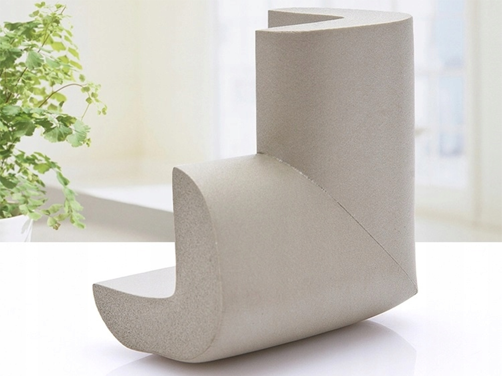 Baldų kampų apsaugos priemonės baldų kampams pilki lipdukai x4, Pilka, Szín, Szürke