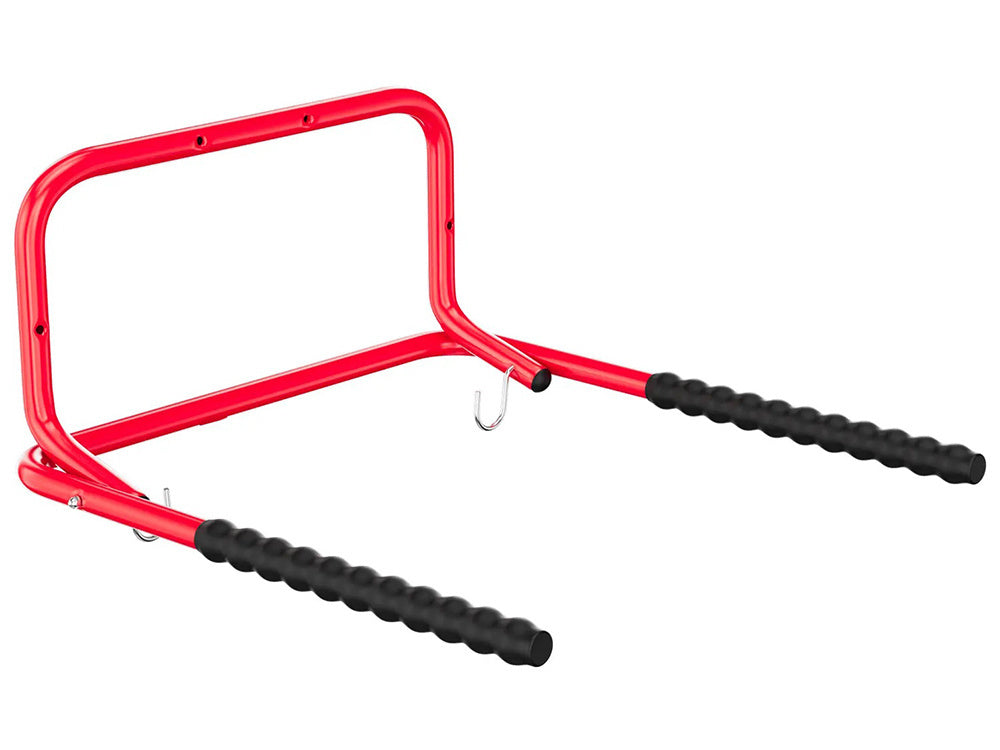 Kablys kablys dvigubas įrankių laikiklis dirbtuvės dviratis į garažą