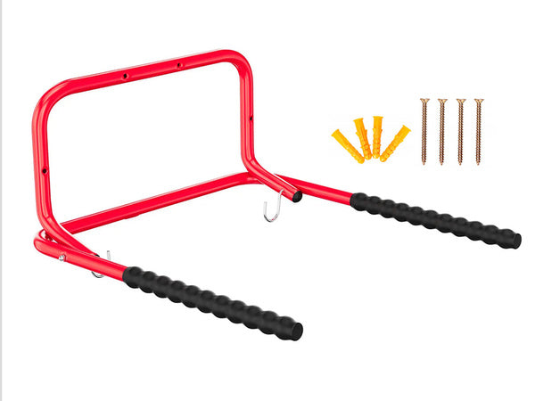 Kablys kablys dvigubas įrankių laikiklis dirbtuvės dviratis į garažą