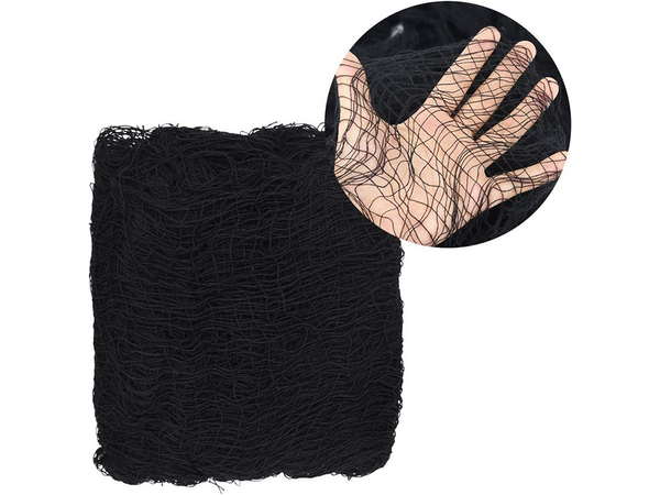 Dirbtinis didelis juodas voratinklis helovino dekoracijos 2 vnt.