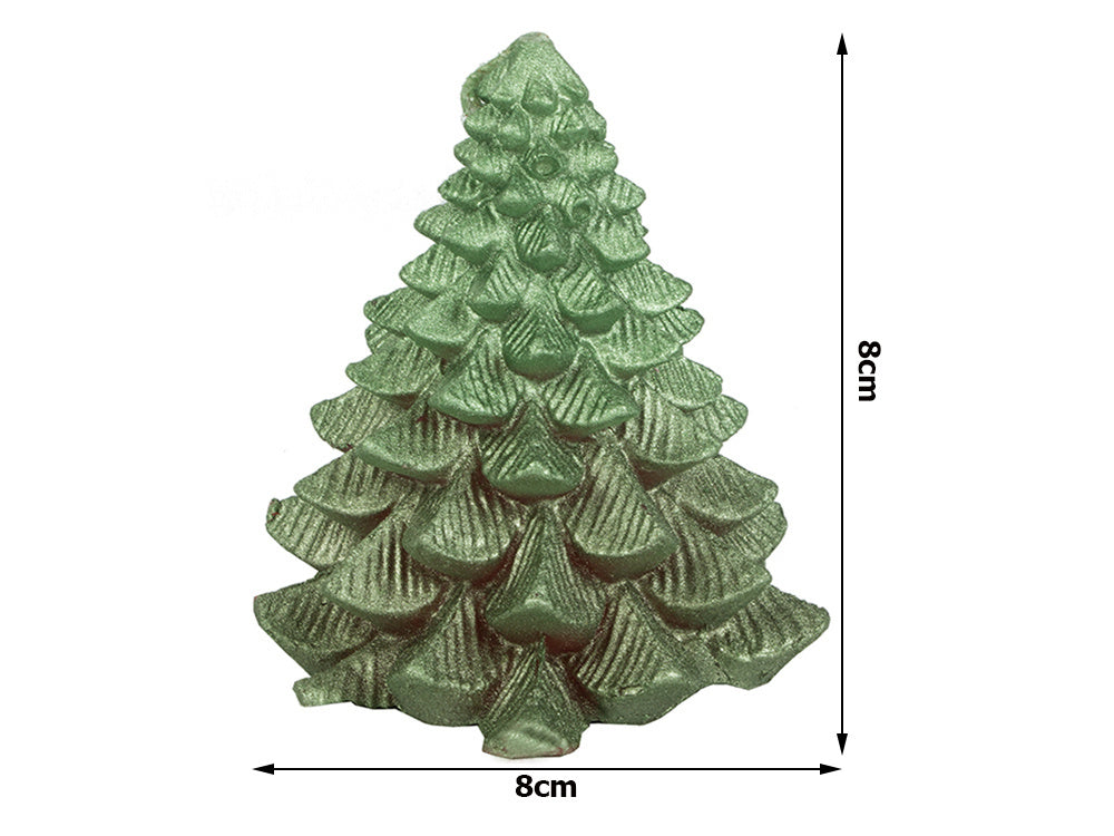 Kalėdų eglutės žvakė kalėdų dėžutės žvakė dekoratyvinė