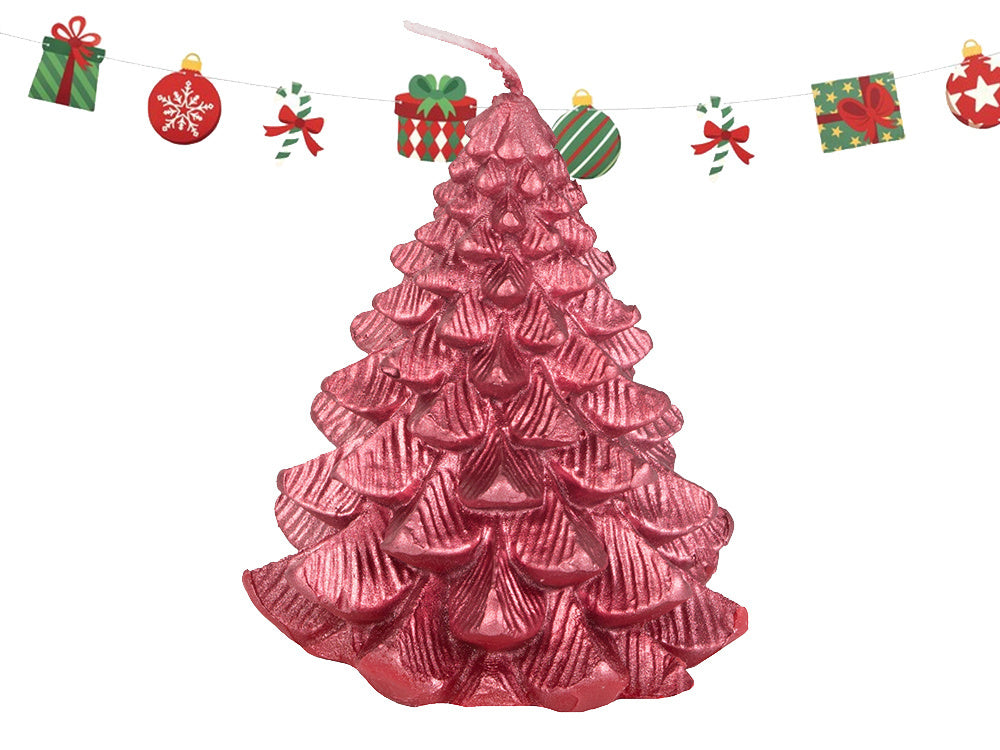 Kalėdų eglutės žvakė kalėdų dėžutės žvakė dekoratyvinė