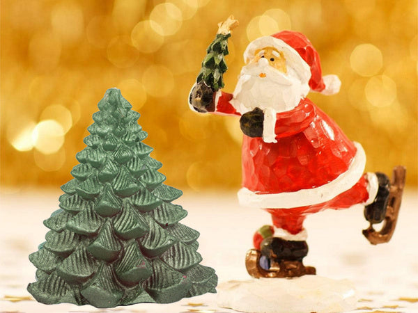 Kalėdų eglutės žvakė kalėdų dėžutės žvakė dekoratyvinė