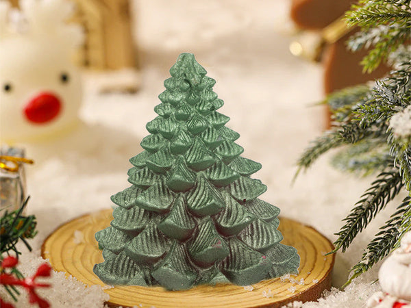 Kalėdų eglutės žvakė kalėdų dėžutės žvakė dekoratyvinė