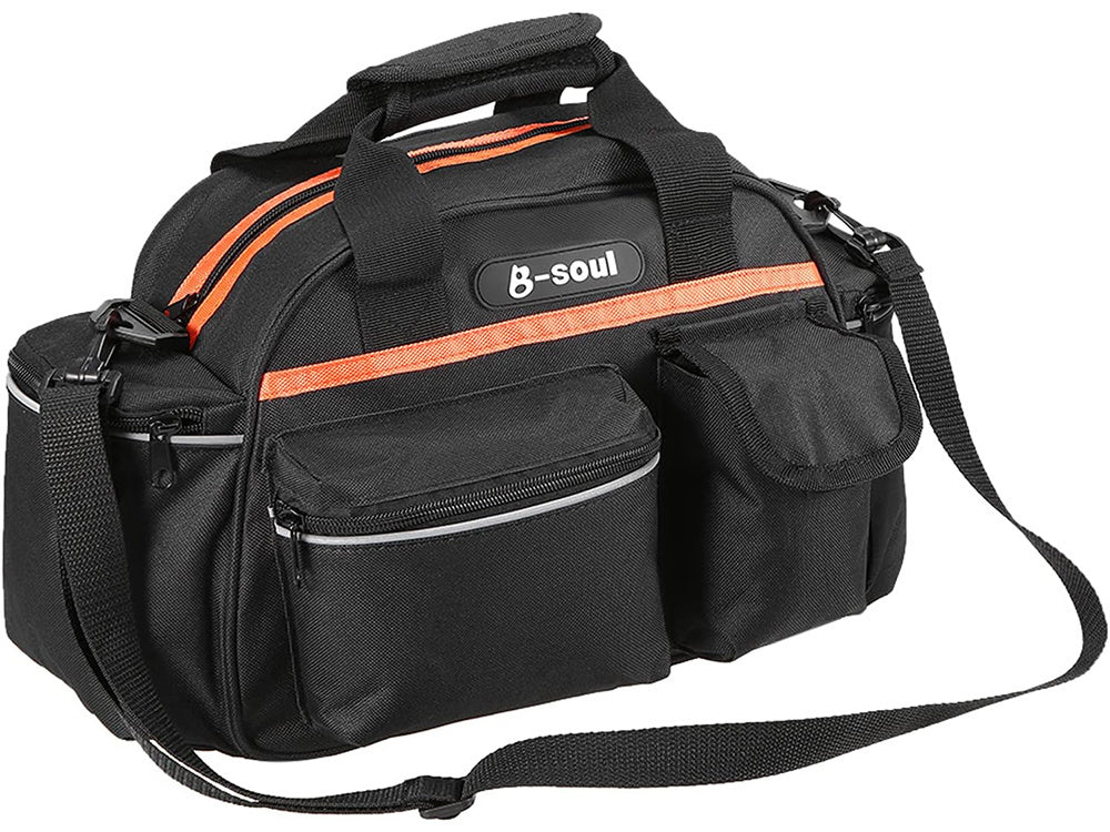 Dviračio bagažinės bagažinė didelės talpos universali