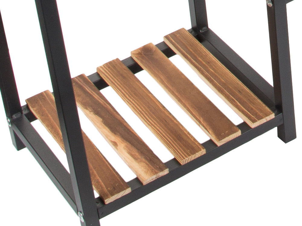 Gėlių vazonas aukštas medinis gėlių lovelis 3 pakopų knygų spinta