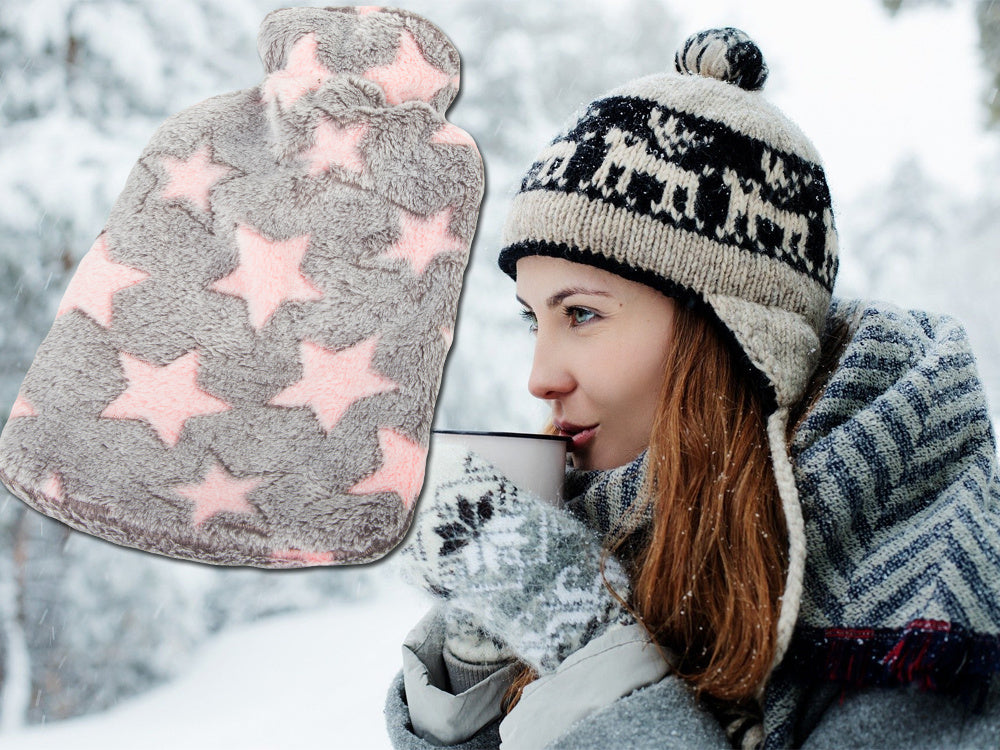 Guminis vandens šildytuvas dangtyje vandens šildytuvas pliušinės žvaigždės, Pilka, Szín, Szürke