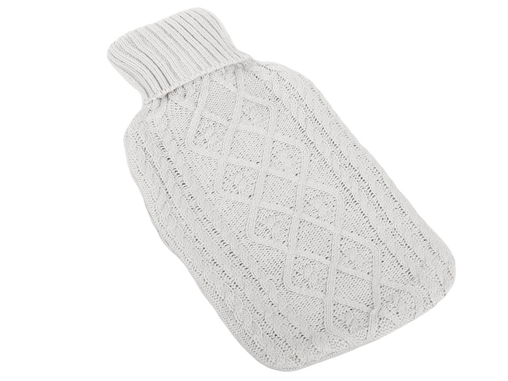 Guminis termoforas su megztu dėklu (2L, modelis 3)