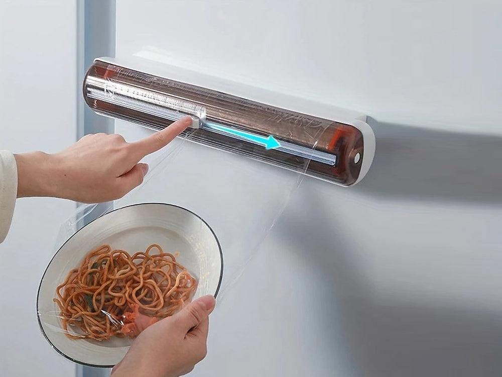 Virtuvės folijos dozatorius pjaustytuvas virtuvės folijos dozatorius, Oranžinė, Szín, Narancs