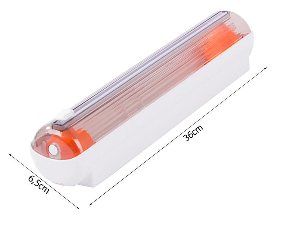 Virtuvės folijos dozatorius pjaustytuvas virtuvės folijos dozatorius, Oranžinė, Szín, Narancs