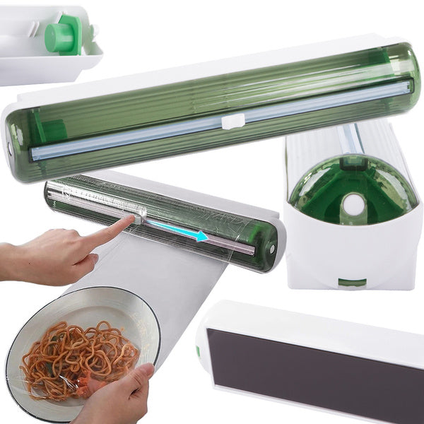 Virtuvės folijos dozatorius pjaustytuvas virtuvės folijos dozatorius, Žalia, Szín, Zöld
