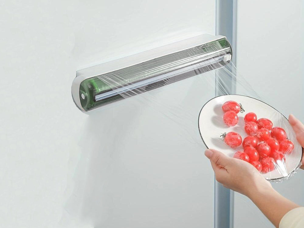 Virtuvės folijos dozatorius pjaustytuvas virtuvės folijos dozatorius, Žalia, Szín, Zöld