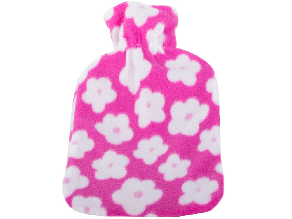 Termošildytuvas su dangteliu guminis pilvo šildytuvas su minkštu įdėklu, Balta ir rožinė, Szín, Fehér és rózsaszín