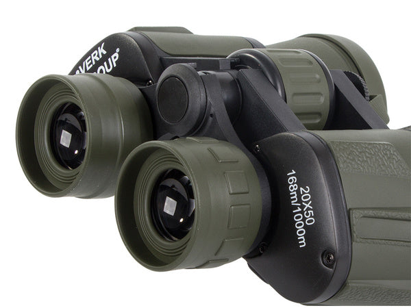 Kariniai medžiokliniai žiūronai priartinimo optika 20x50 išgyvenimo didelis turistinis