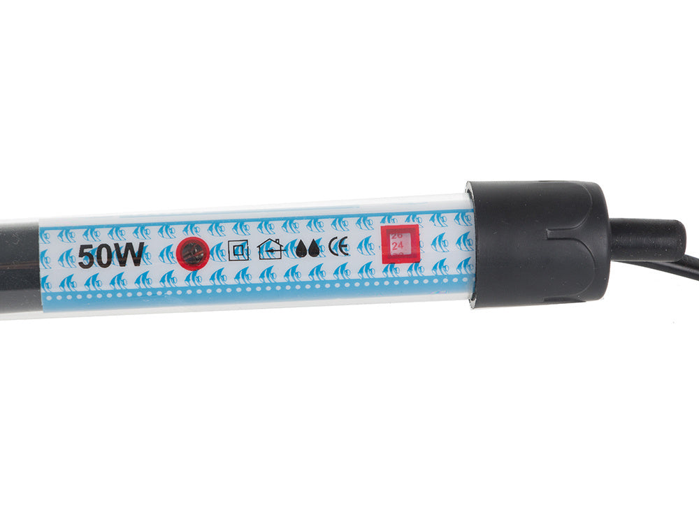 Akvariumo šildytuvas 50w temperatūros kontrolės termostatas efektyvus 50l šildymas