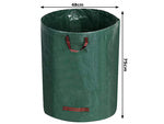 Sodo maišas maišas sodo lapų gaudyklė žolės konteineris 120l stiprus didelis