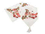 Kalėdų stalo bėgikas kalėdų išvakarėms 205x35cm